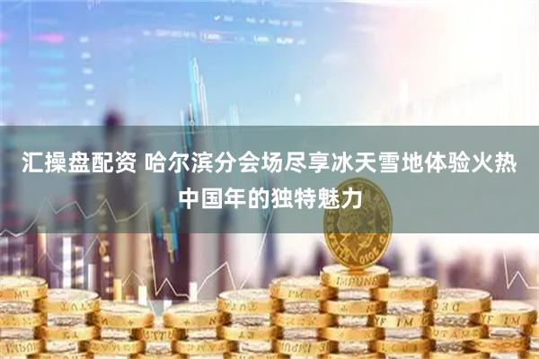 汇操盘配资 哈尔滨分会场尽享冰天雪地体验火热中国年的独特魅力
